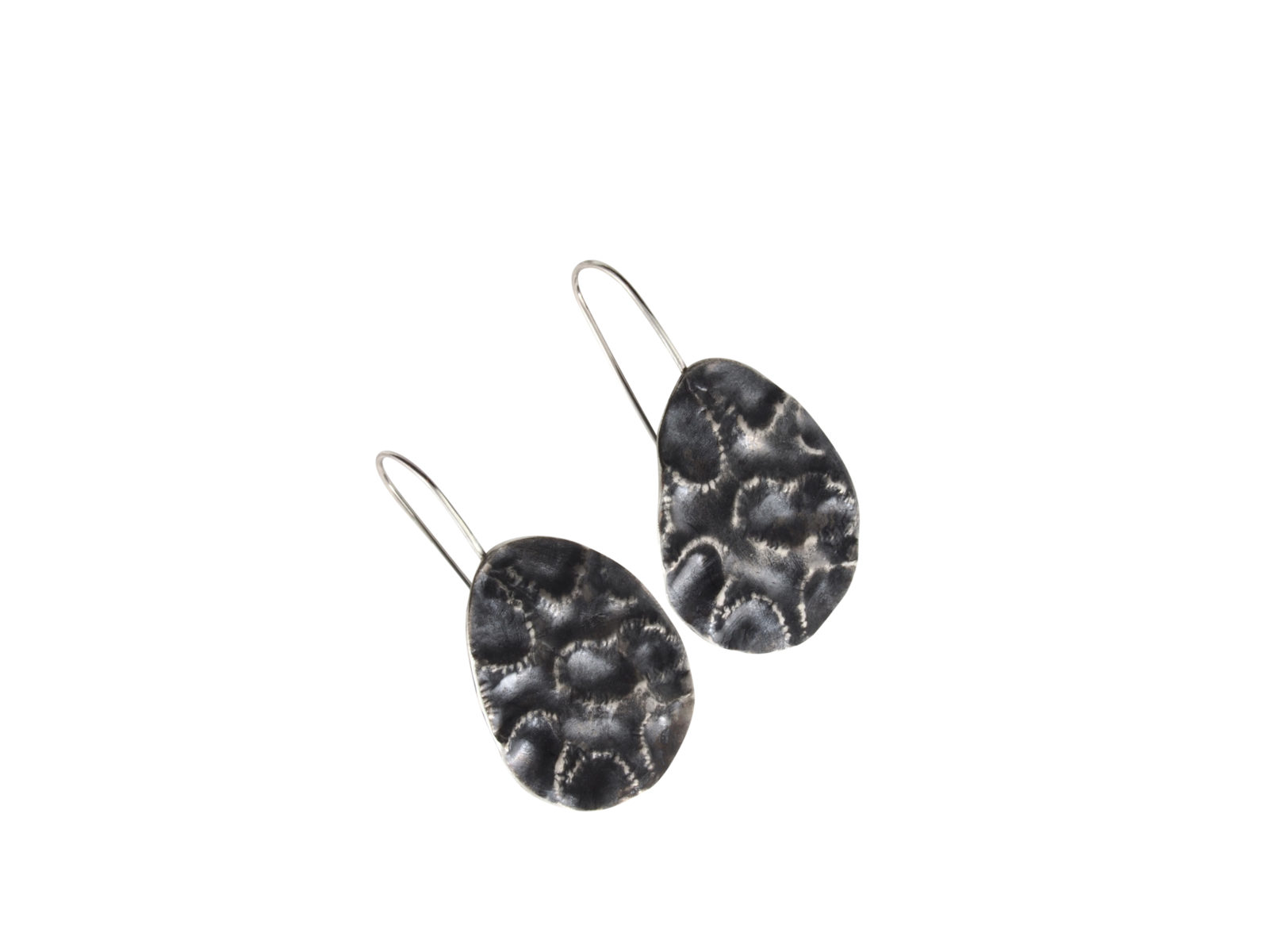 Black Coral earrings