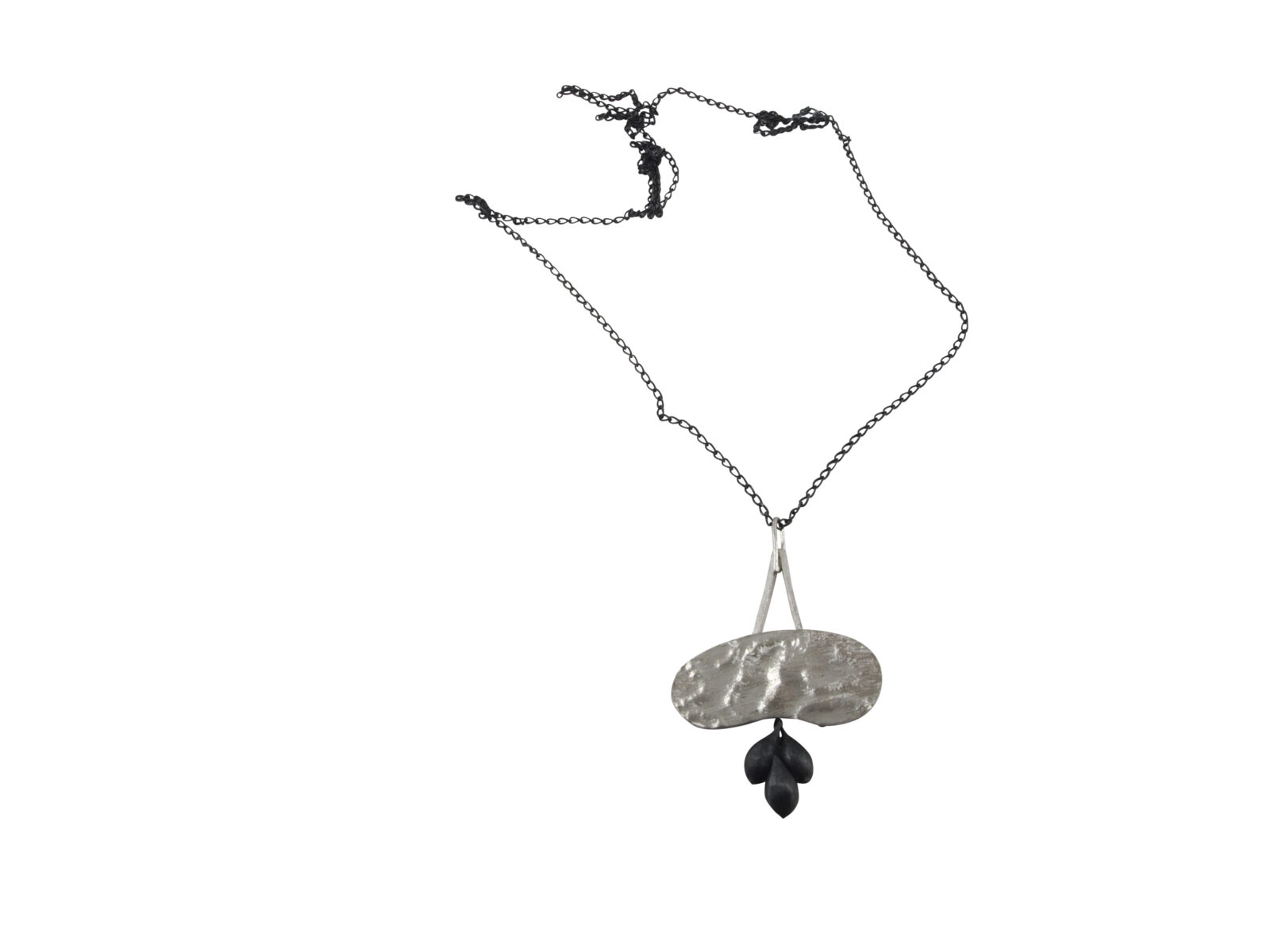 kelp and coral necklace