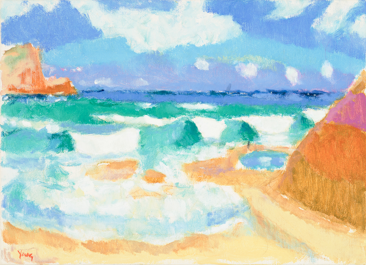 Avalon pool and waves