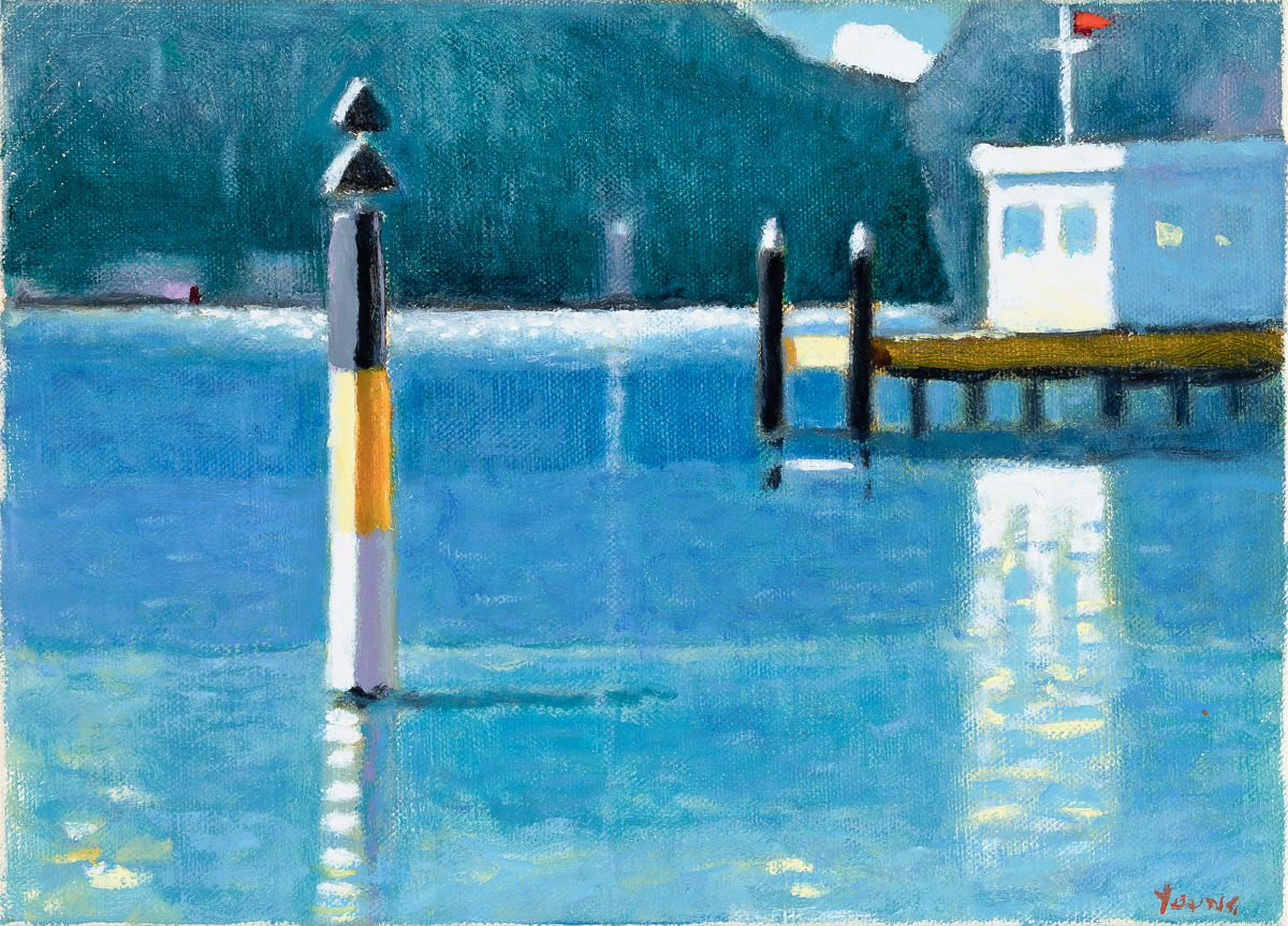 Waiting for the ferry (study)