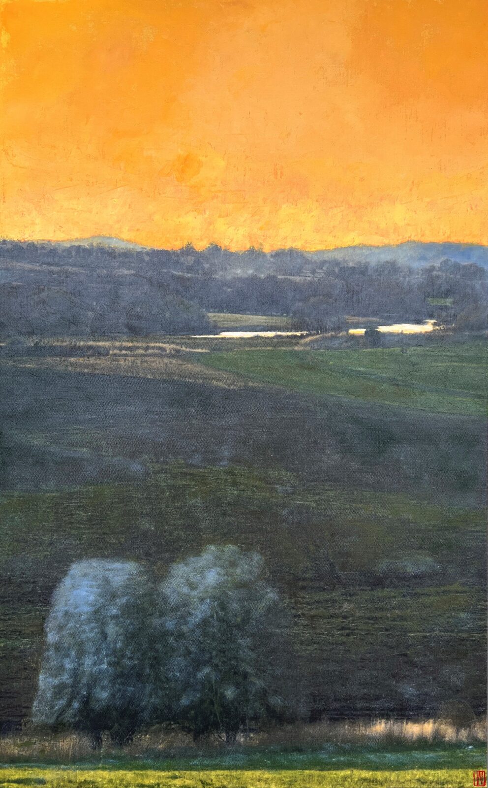 The night watch, Norfolk Plains, Longford