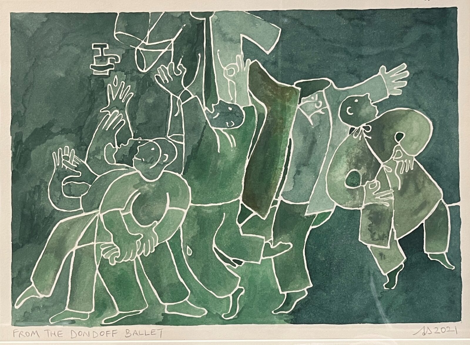 From the Dondoff Ballet green