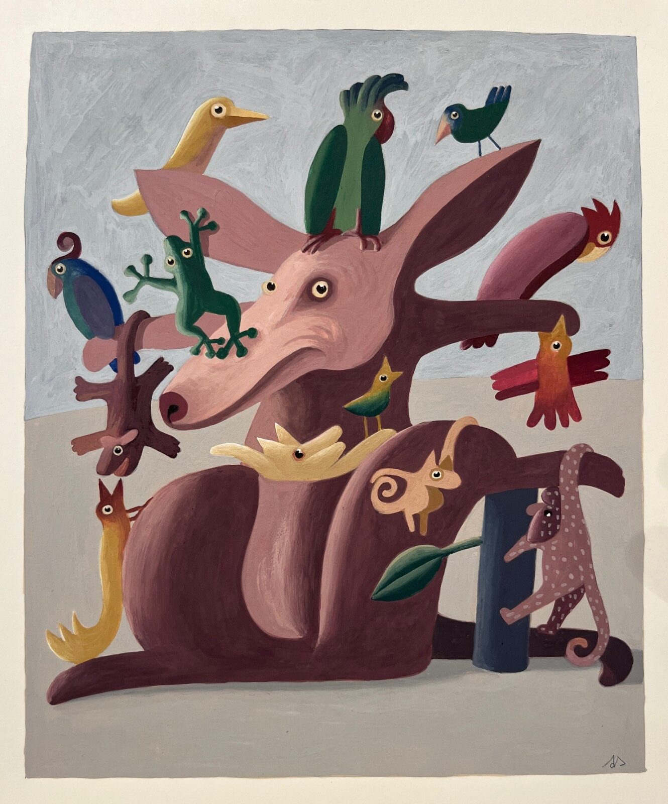 Untitled (Red Roo)