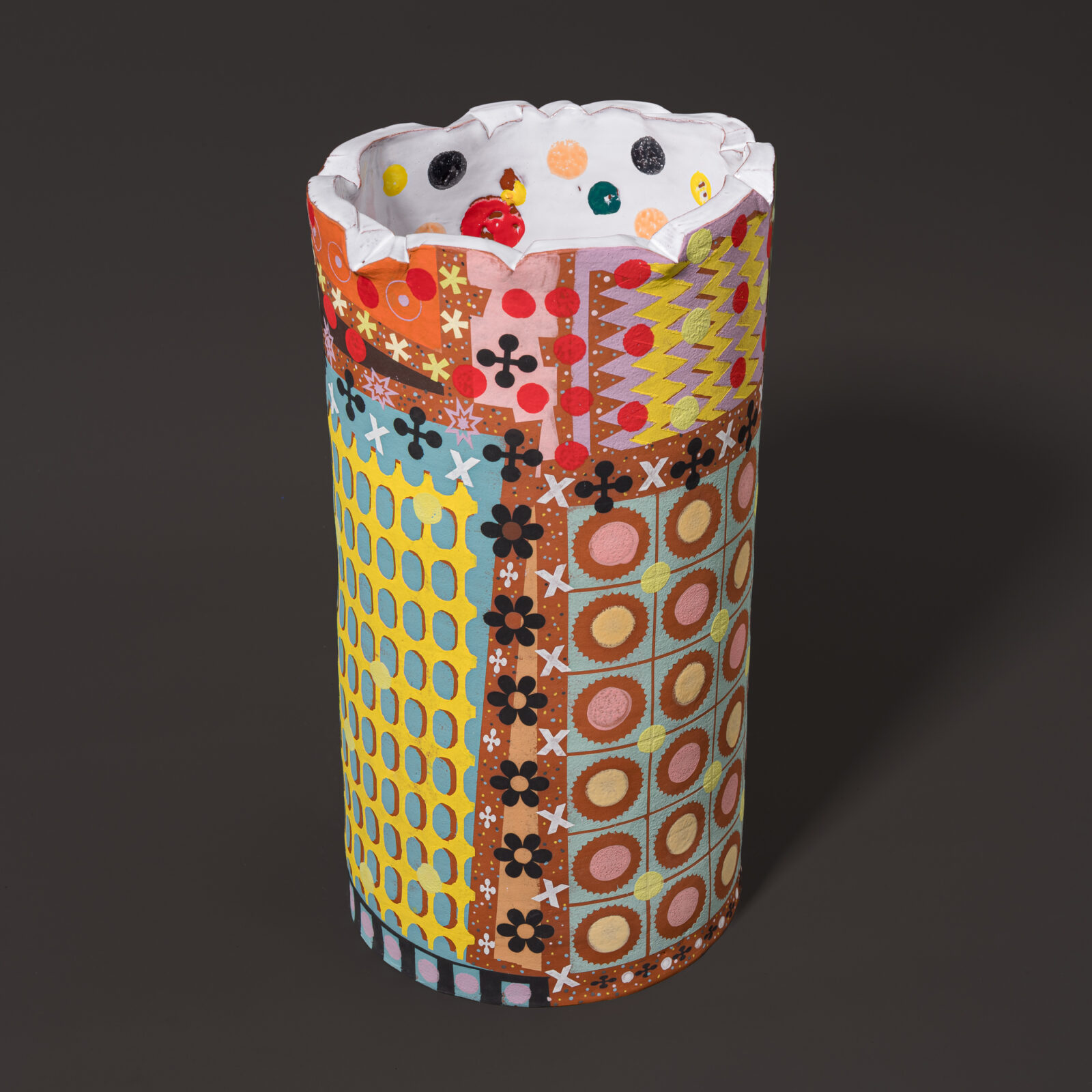 Everyday patterned vessel 7
