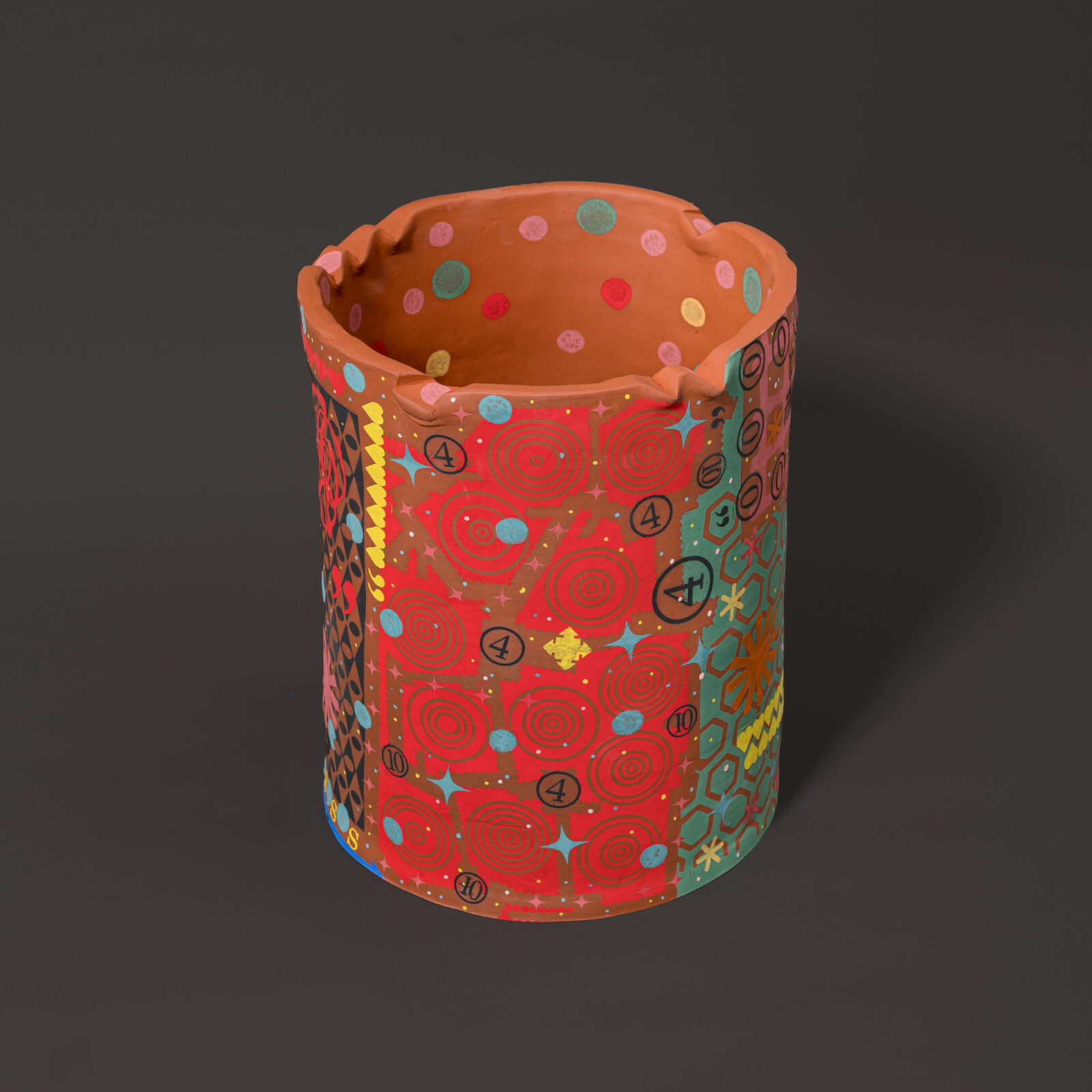 Everyday patterned vessel 8
