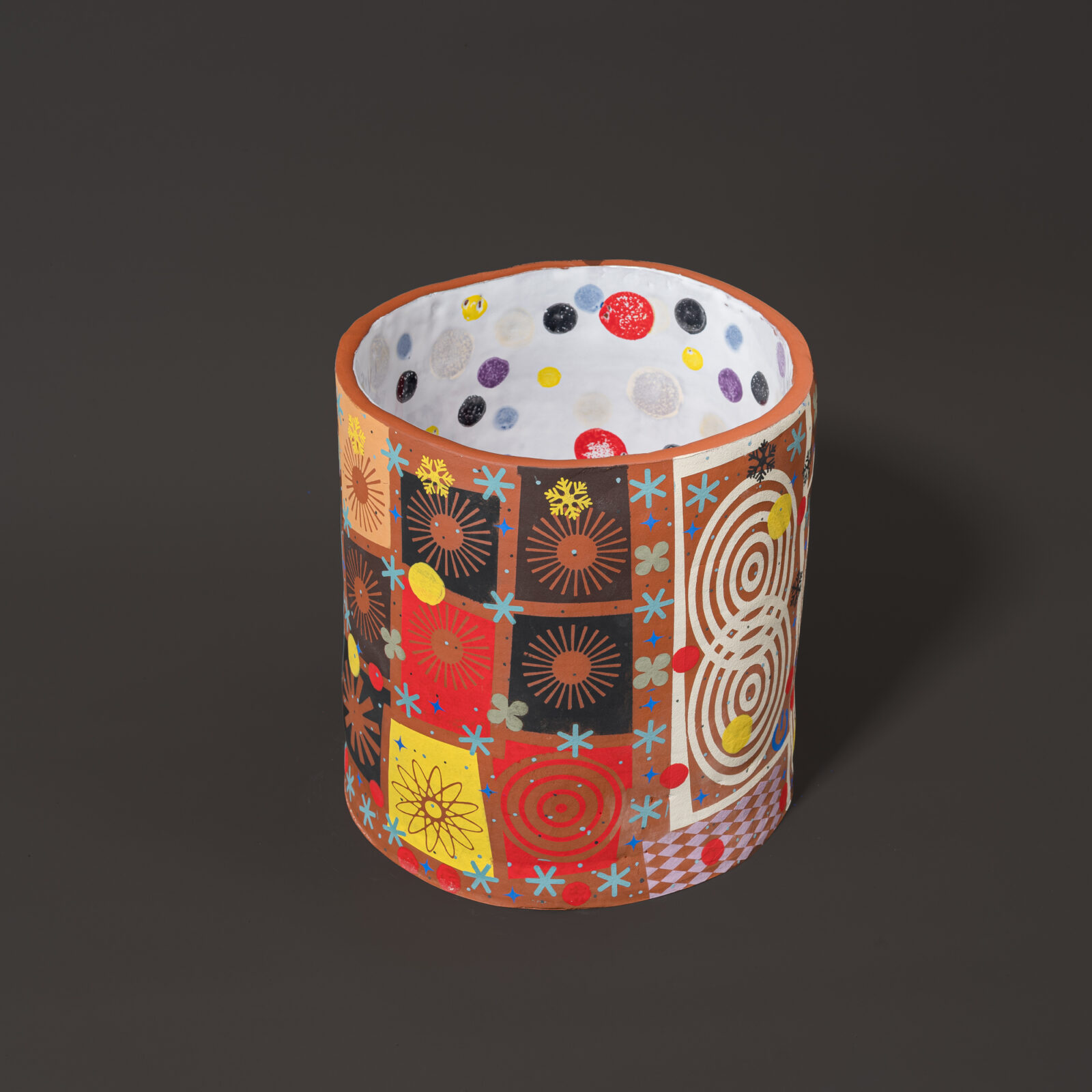 Everyday patterned vessel 9
