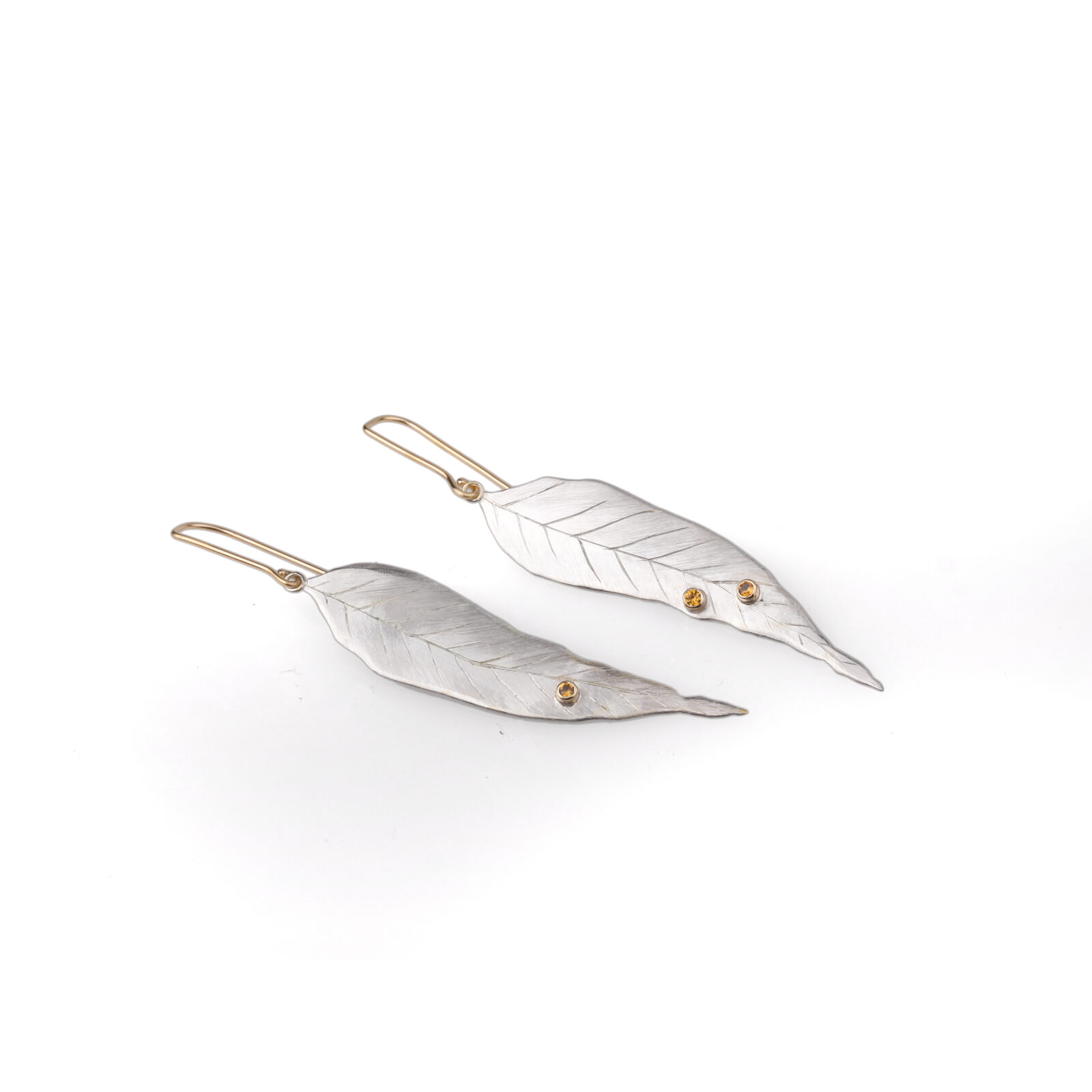 Eucalyptus hooks with Golden Sapphire