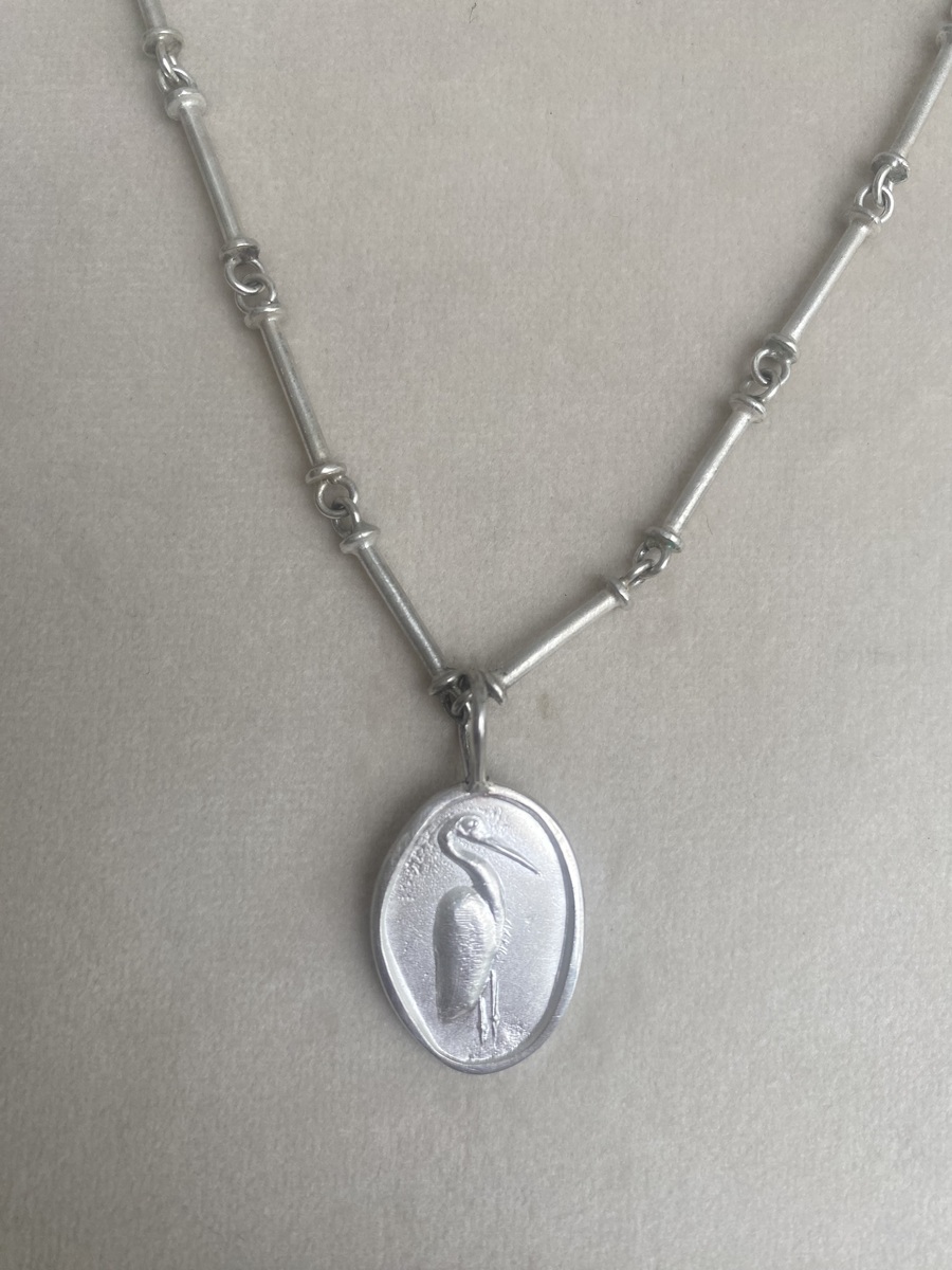 Aria Heron pendant