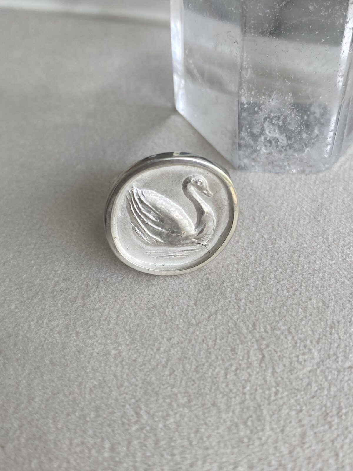 Aria Awakens Swan ring