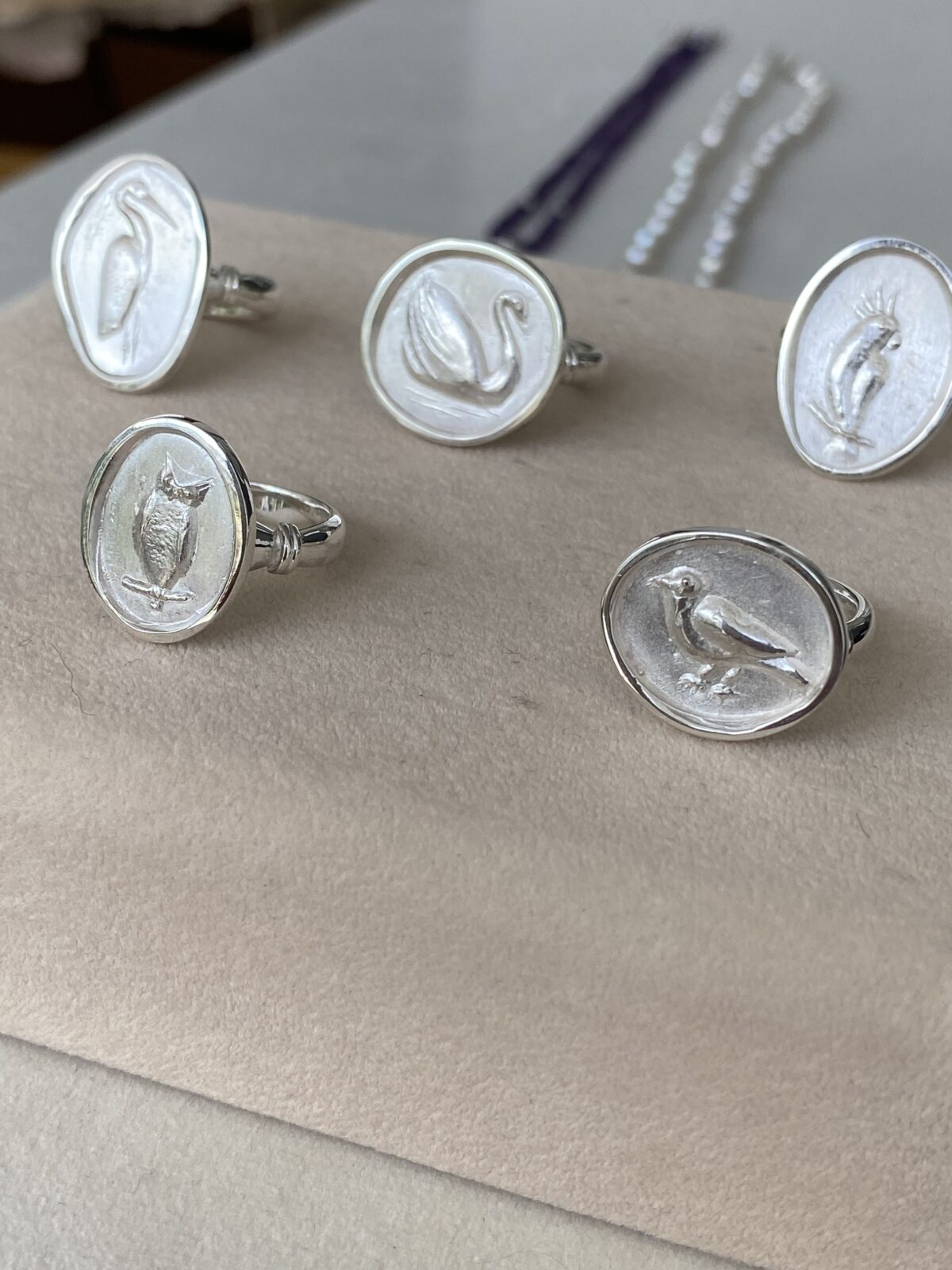 Aria Awakens Heron ring