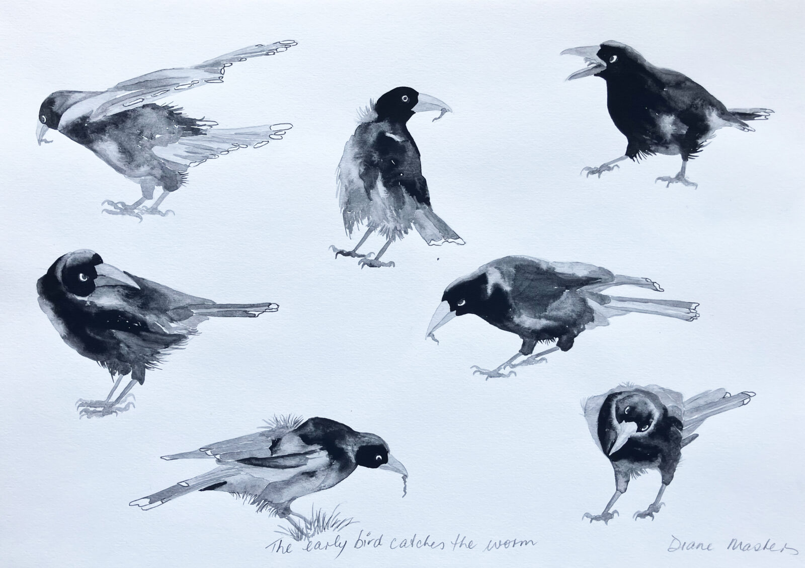 the early bird catches the worm