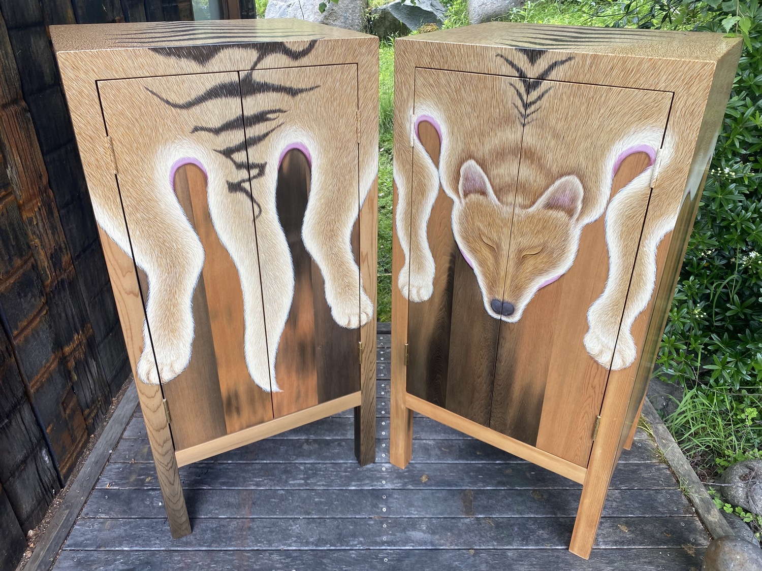 Love Lost - pair of cabinets