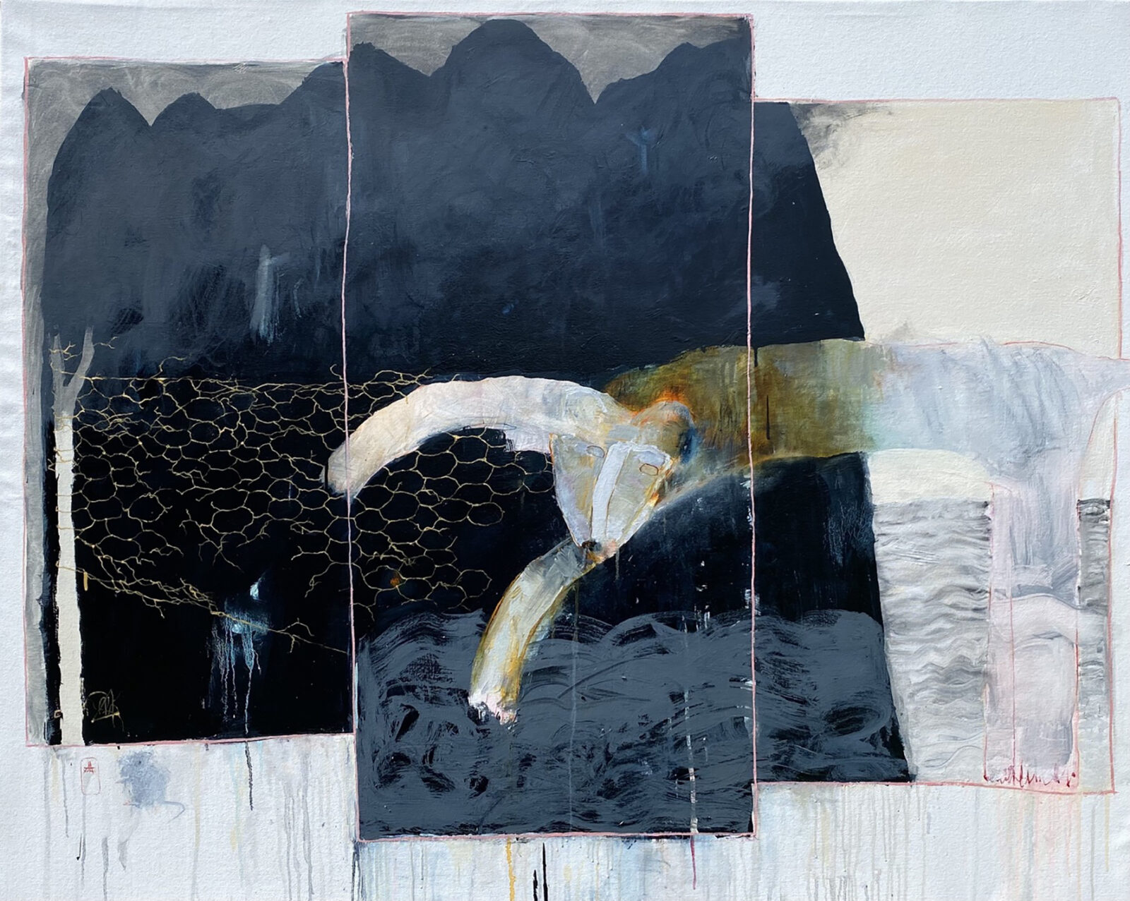 Tiger with a mouse ii