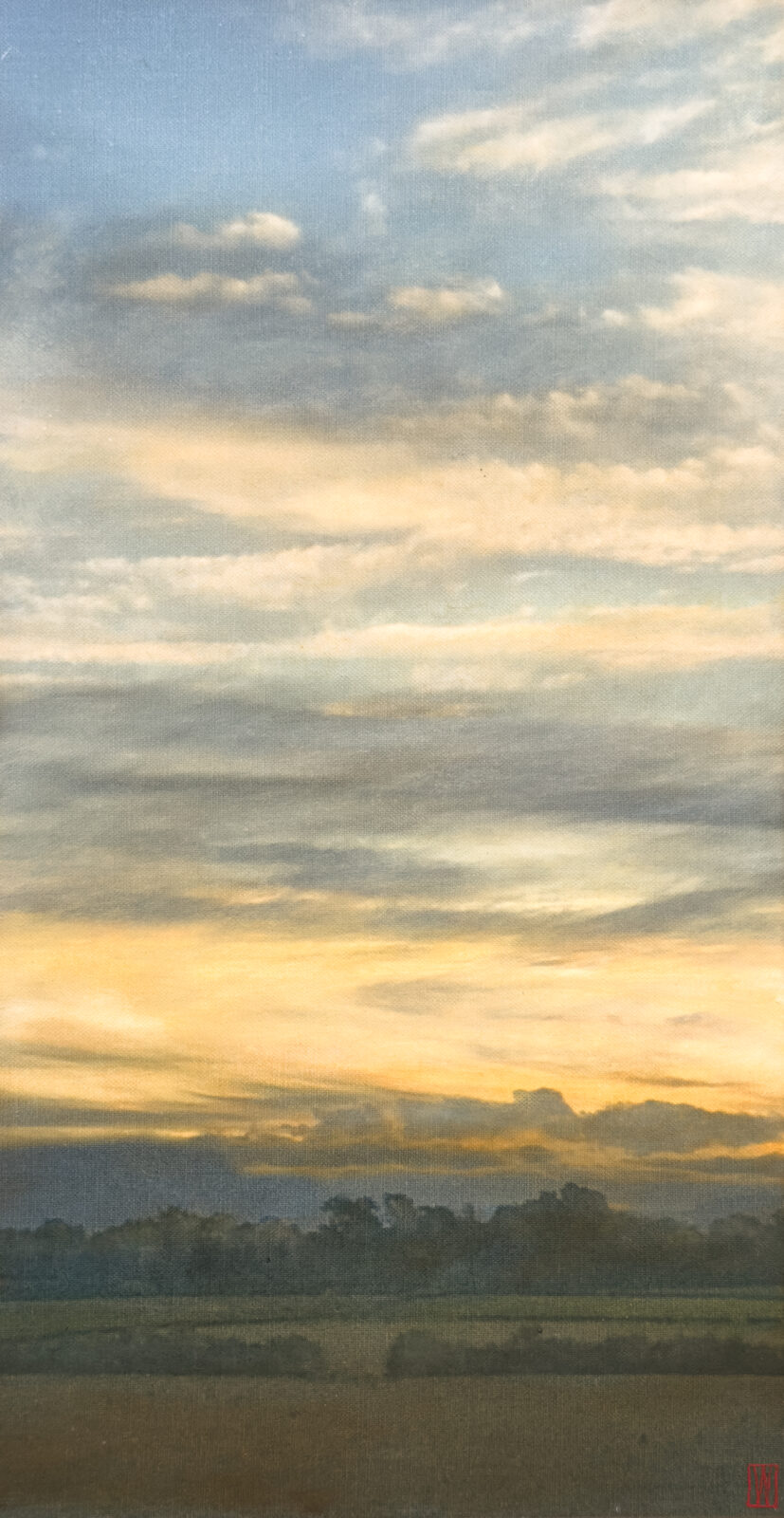 Darkness learns the shape of the hills