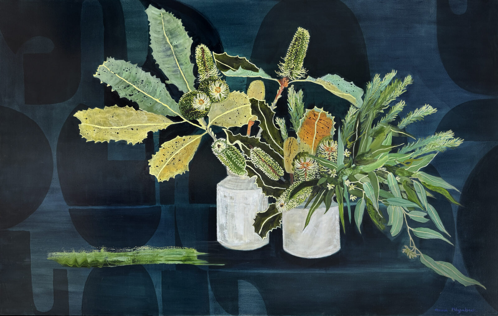 Banksia and Eucalyptus