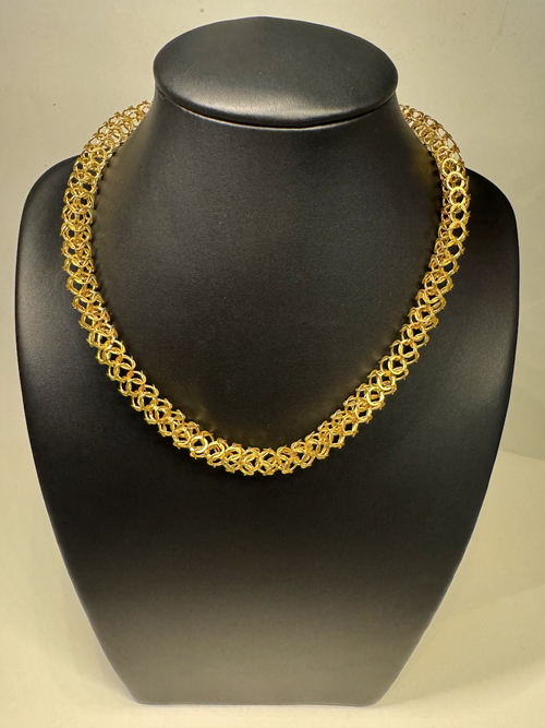 Chain Mesh Necklace #4