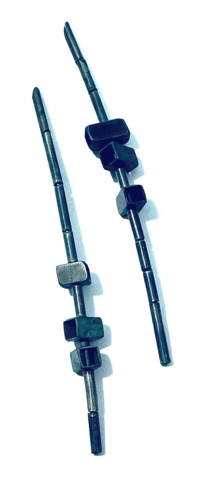 Balancing Box earrings