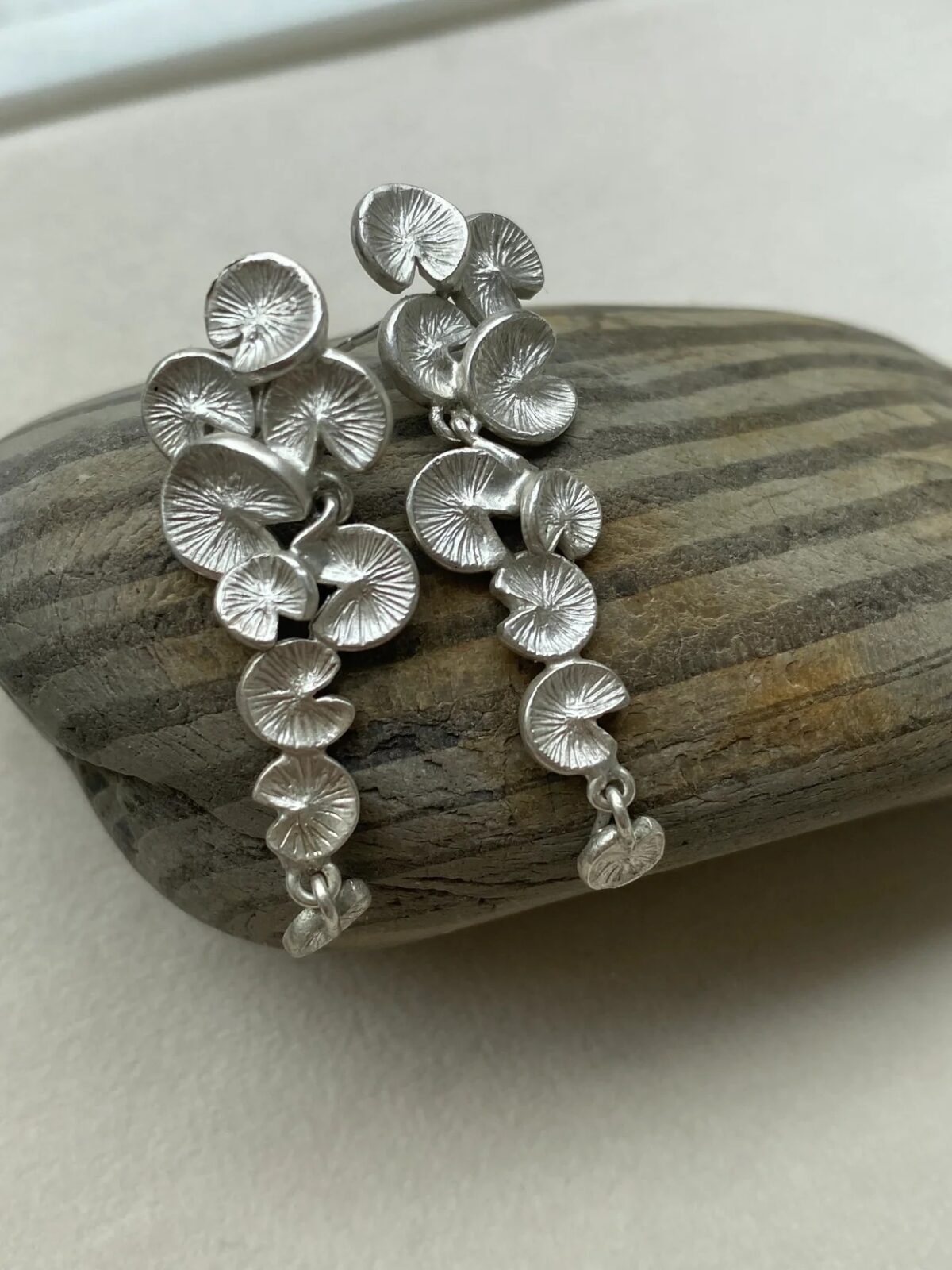 Song of Naiad stud earrings