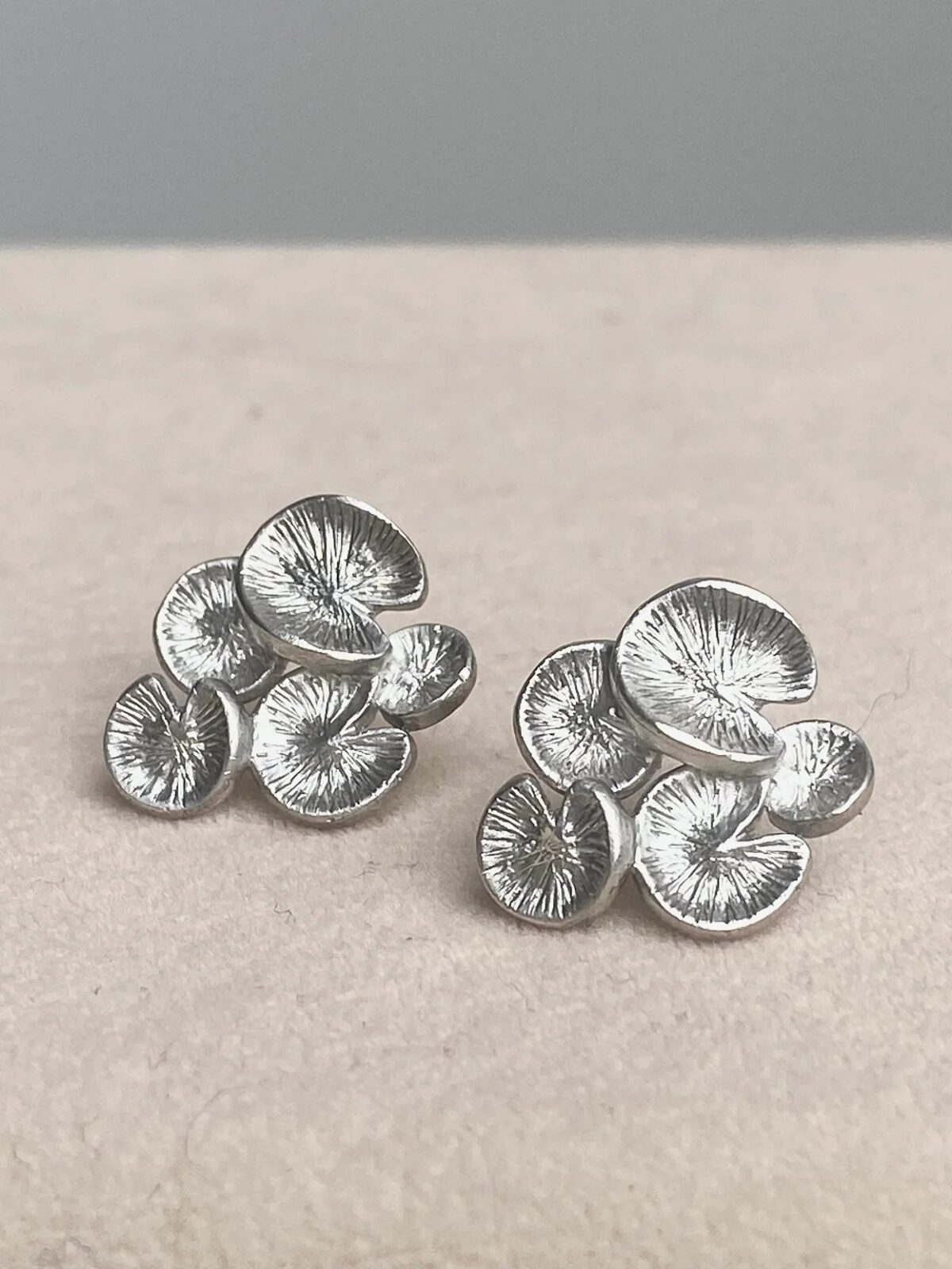 Song of Naiad stud earrings