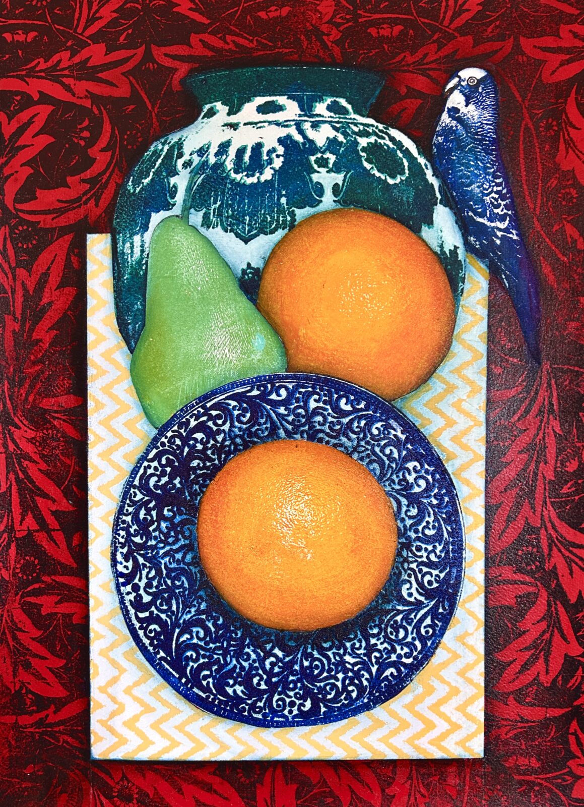 Still Life with Budgies 3