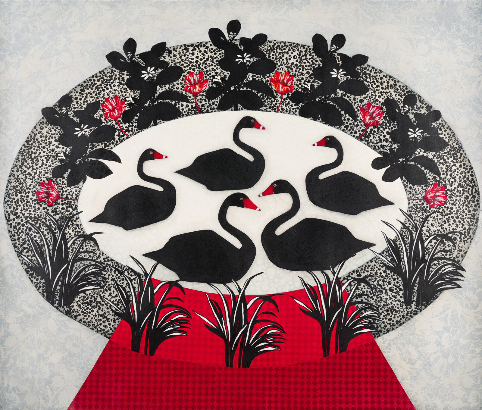 Swan Lake at Malmaison. Welcome Mat